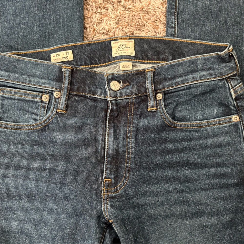 J. Crew Dark Blue Skinny Jeans